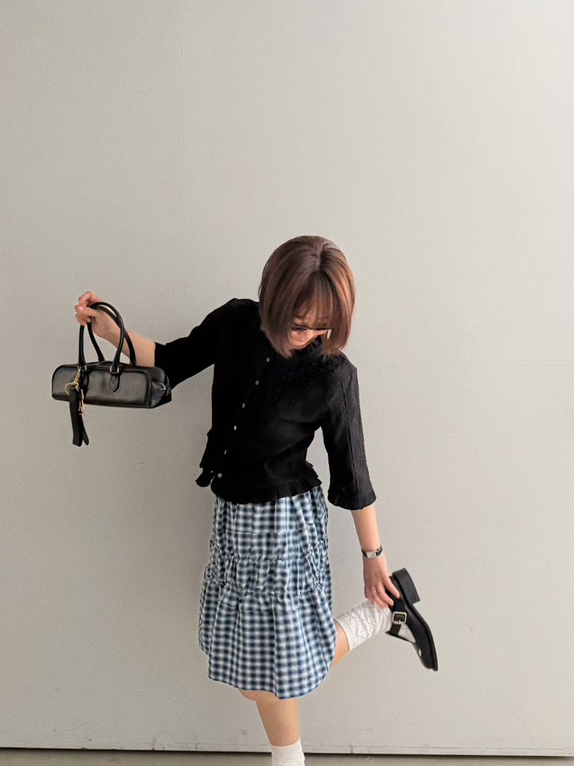 OLI SEOUL東大門代購女士新款職業時尚人氣真品襯衫蕾絲衫OLI SEOUL襯衫/蕾絲衫