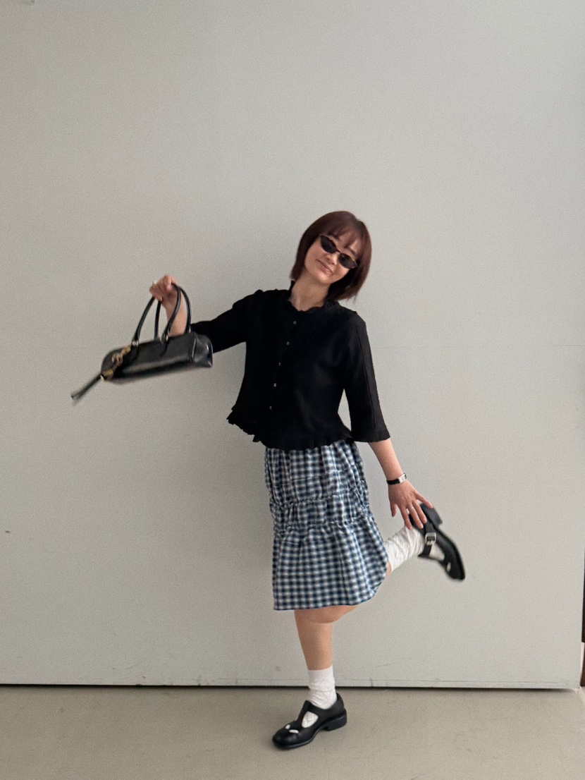 OLI SEOUL東大門代購女士新款職業時尚人氣真品襯衫蕾絲衫OLI SEOUL襯衫/蕾絲衫