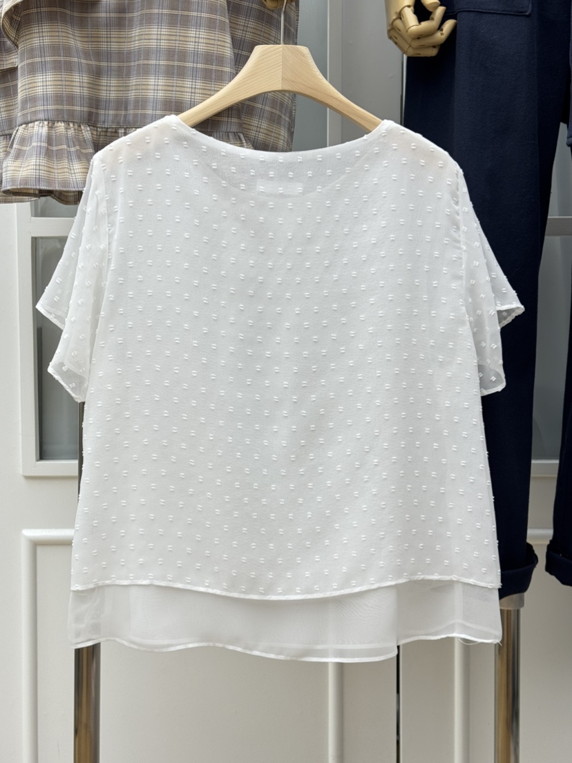 RE:FRESH-L東大門直郵女士新款時尚休閑推薦熱賣襯衫蕾絲衫RE:FRESH襯衫/蕾絲衫