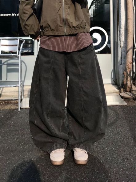 HESTORY東大門實拍女士新品職業時尚人氣熱賣牛仔褲男女同款HESTORY牛仔褲