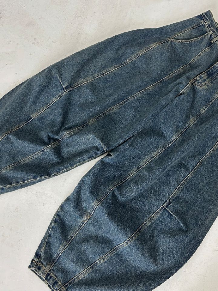 HESTORY東大門實拍女士新品職業時尚人氣熱賣牛仔褲男女同款HESTORY牛仔褲