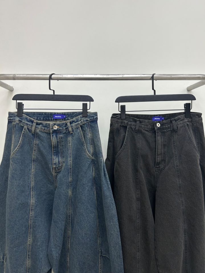 HESTORY東大門實拍女士新品職業時尚人氣熱賣牛仔褲男女同款HESTORY牛仔褲