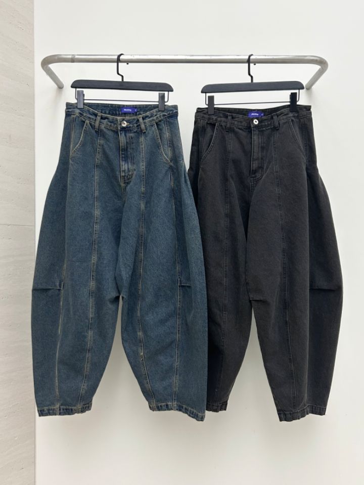 HESTORY東大門實拍女士新品職業時尚人氣熱賣牛仔褲男女同款HESTORY牛仔褲