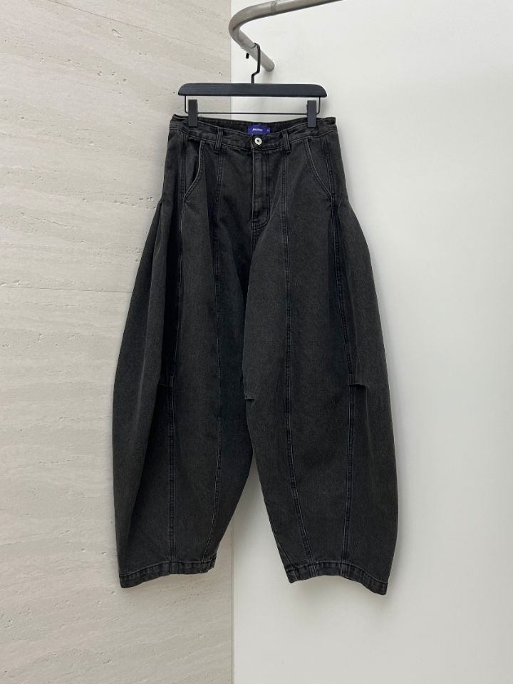 HESTORY東大門實拍女士新品職業時尚人氣熱賣牛仔褲男女同款HESTORY牛仔褲圖色2