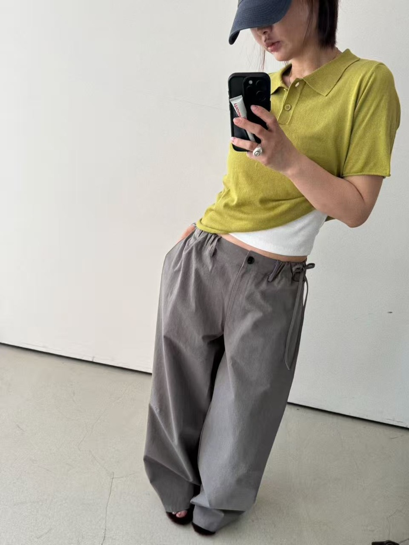 OLI SEOUL東大門直郵女裝新款人氣休閑時尚26春夏休閑褲OLI SEOUL休閑褲