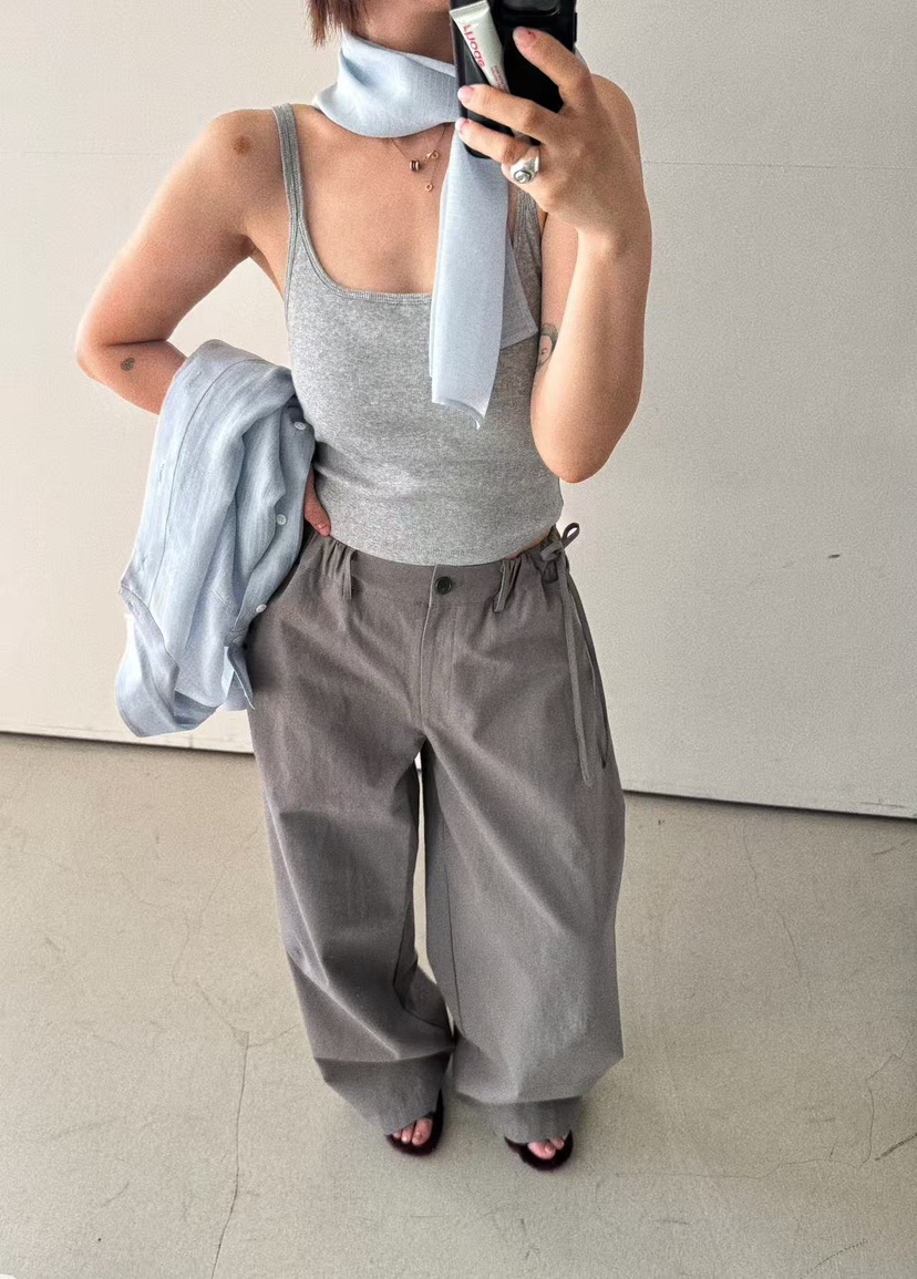 OLI SEOUL東大門直郵女裝新款人氣休閑時尚26春夏休閑褲OLI SEOUL休閑褲