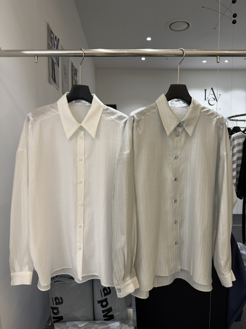 LE AVE東大門代購女裝新款26春夏熱賣推薦職業襯衫蕾絲衫LE AVE襯衫/蕾絲衫