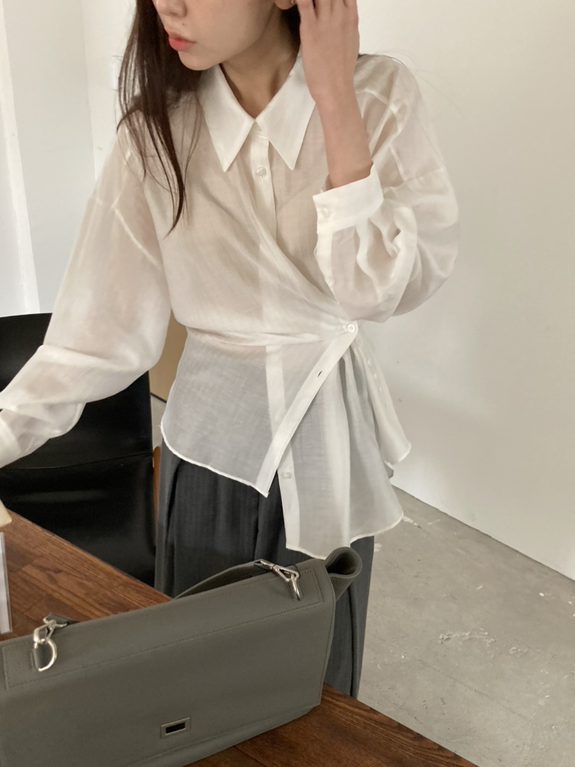 LE AVE東大門代購女裝新款26春夏熱賣推薦職業襯衫蕾絲衫LE AVE襯衫/蕾絲衫