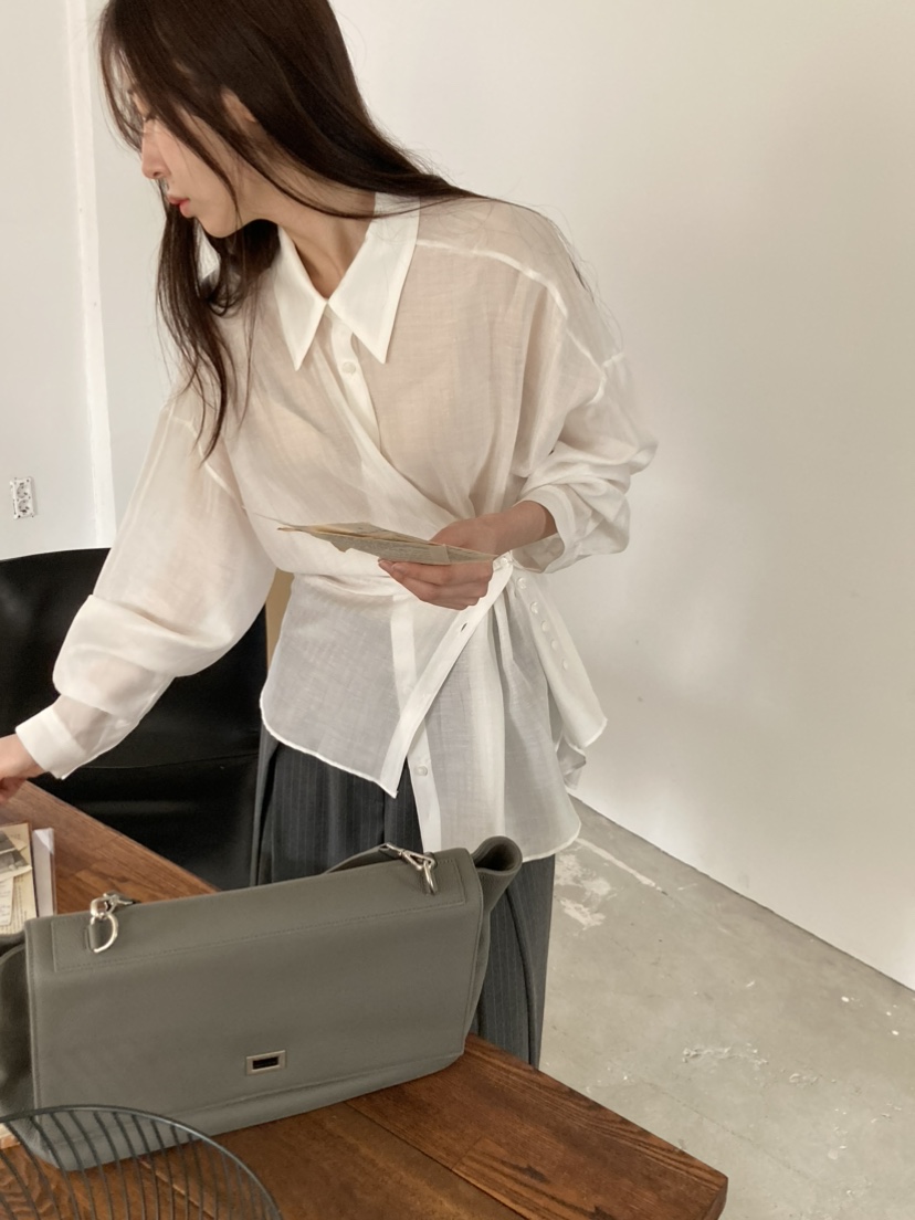 LE AVE東大門代購女裝新款26春夏熱賣推薦職業襯衫蕾絲衫LE AVE襯衫/蕾絲衫