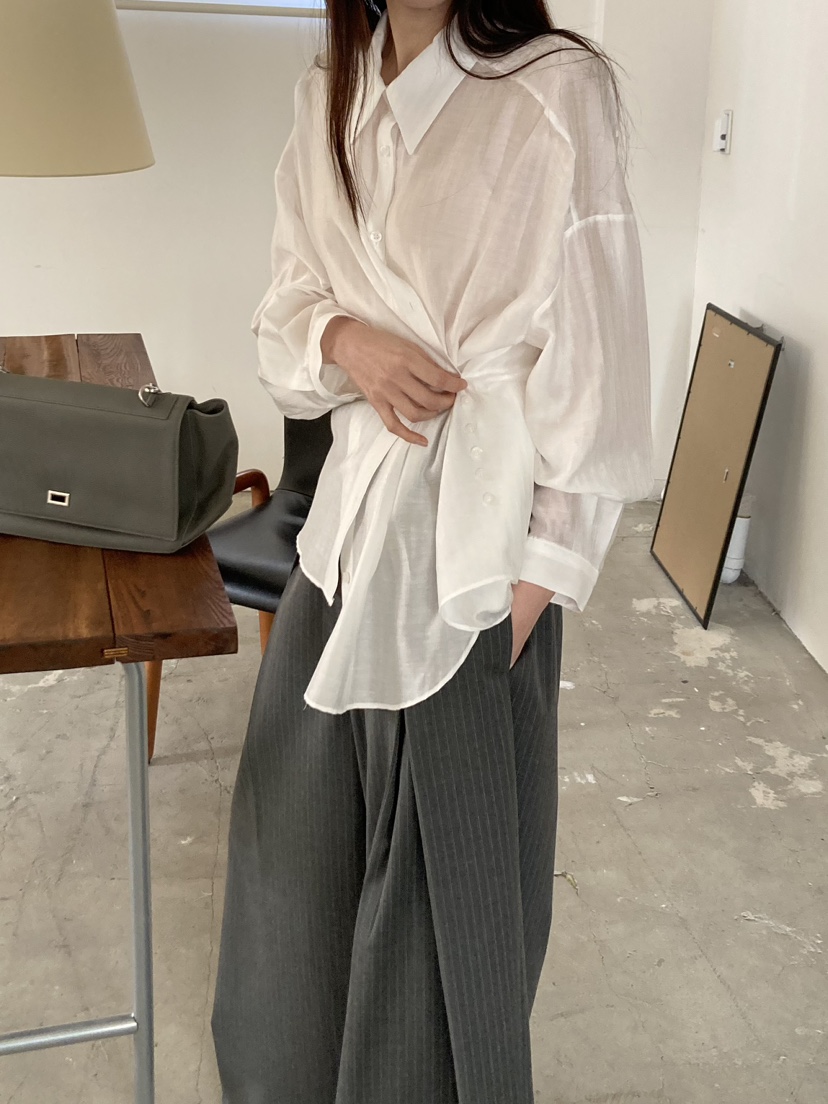 LE AVE東大門代購女裝新款26春夏熱賣推薦職業襯衫蕾絲衫LE AVE襯衫/蕾絲衫