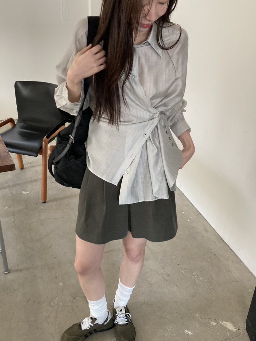 LE AVE東大門代購女裝新款26春夏熱賣推薦職業襯衫蕾絲衫LE AVE襯衫/蕾絲衫