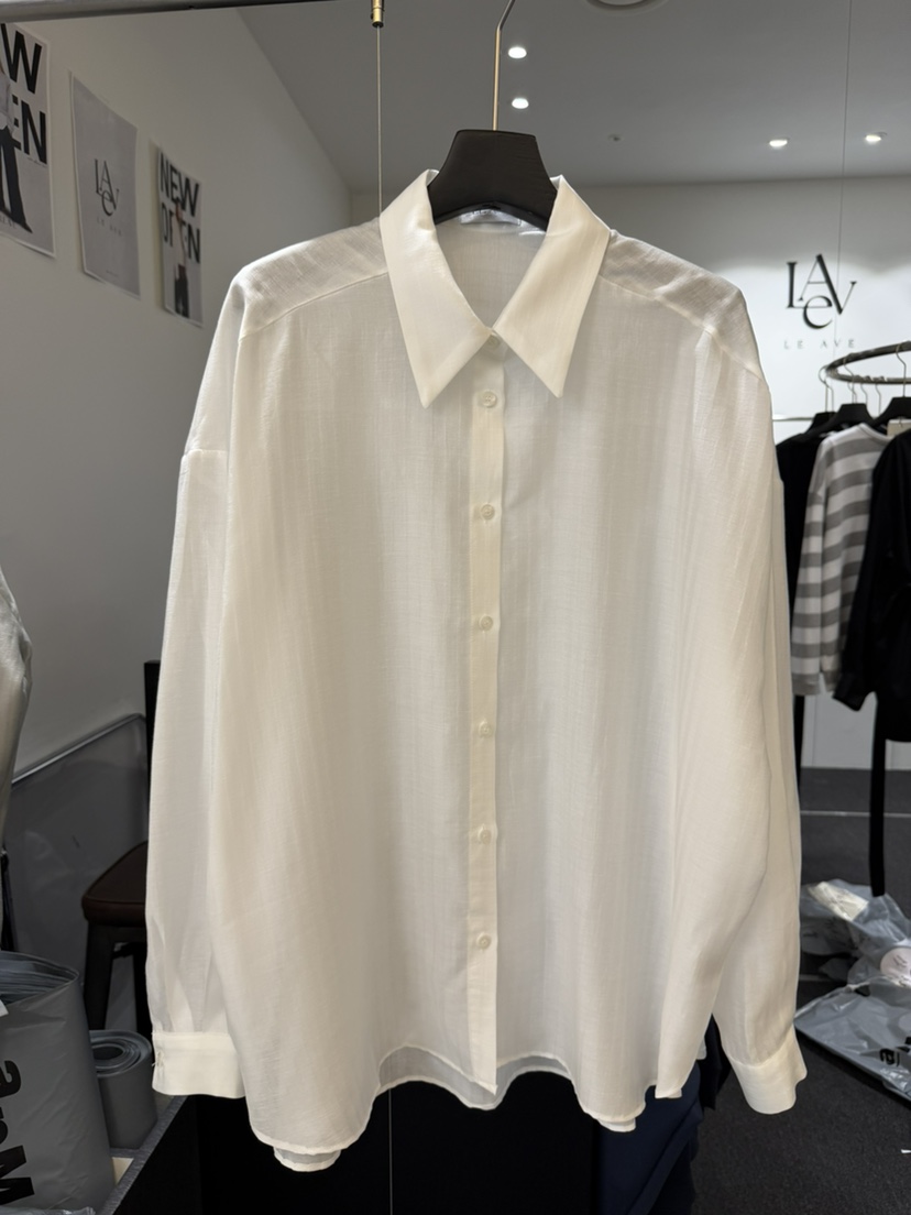 LE AVE東大門代購女裝新款26春夏熱賣推薦職業襯衫蕾絲衫LE AVE襯衫/蕾絲衫圖色2