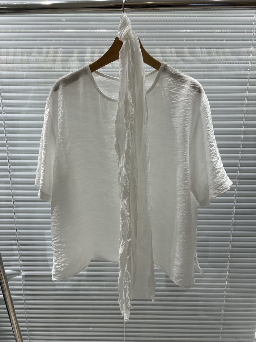 FF/SUNDAY韓國東大門直郵女裝新款人氣襯衫蕾絲衫含圍巾褶皺FF/SUNDAY襯衫/蕾絲衫圖色2