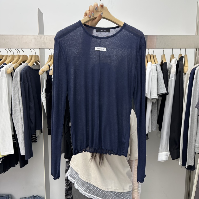 SPECIAL韓國東大門直郵女裝新款推薦休閑人氣26春夏長袖T恤SPECIAL長袖T恤圖色6