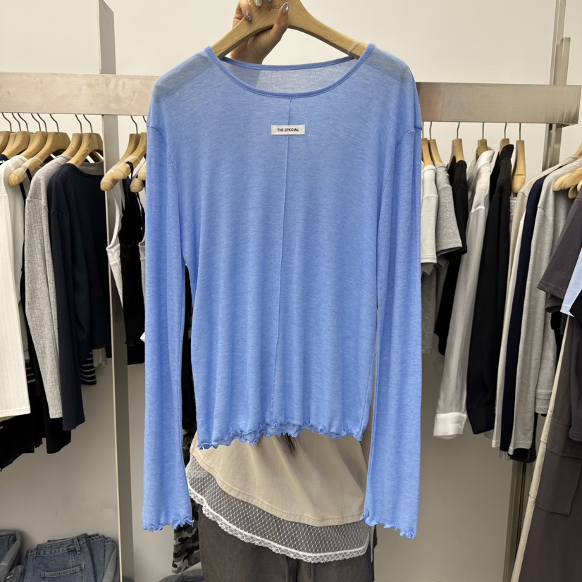 SPECIAL韓國東大門直郵女裝新款推薦休閑人氣26春夏長袖T恤SPECIAL長袖T恤圖色7