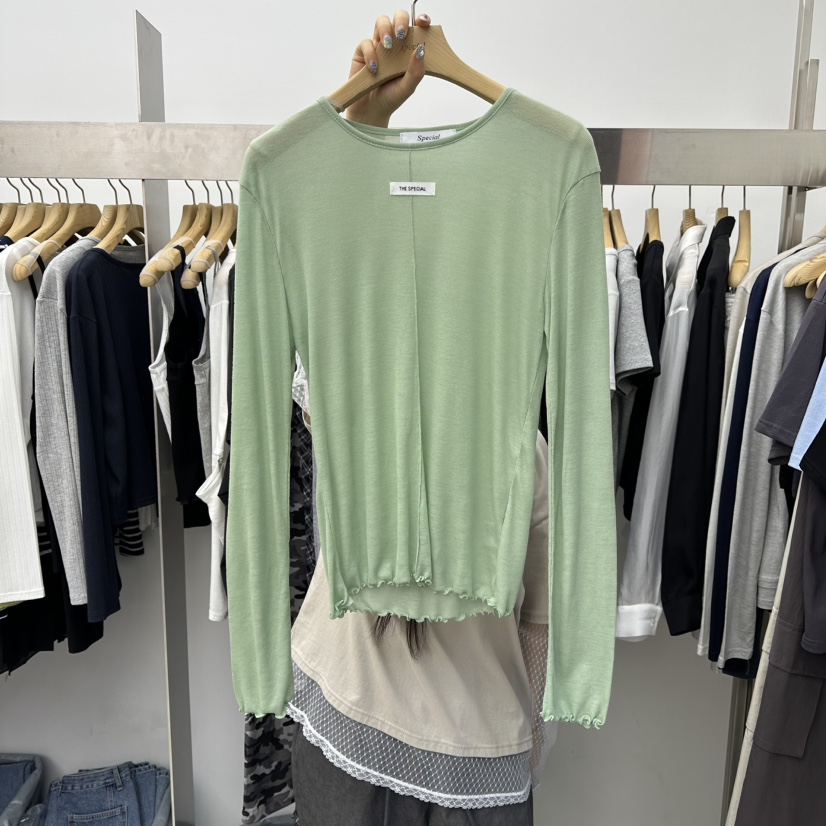 SPECIAL韓國東大門直郵女裝新款推薦休閑人氣26春夏長袖T恤SPECIAL長袖T恤圖色8