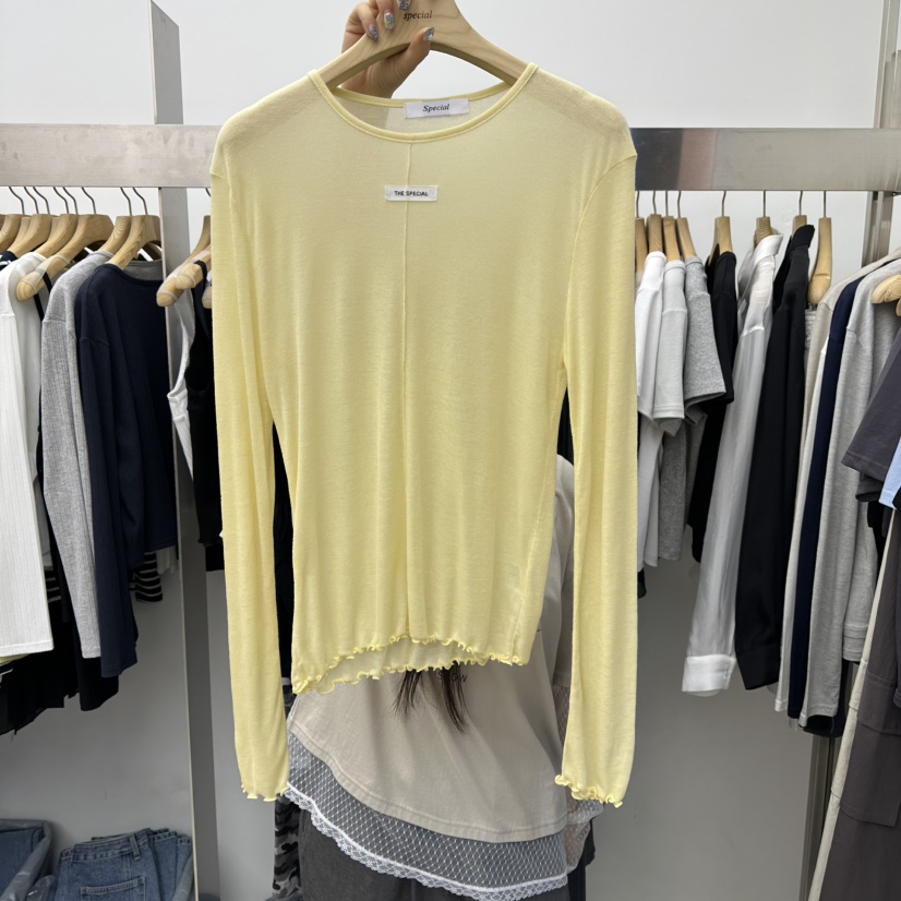 SPECIAL韓國東大門直郵女裝新款推薦休閑人氣26春夏長袖T恤SPECIAL長袖T恤圖色9