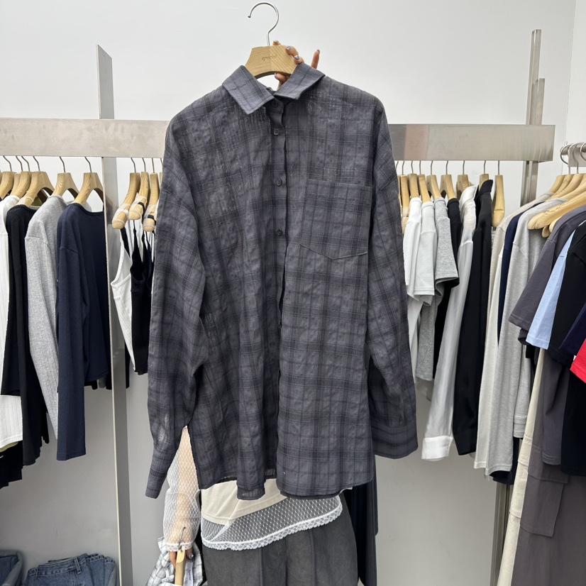 SPECIAL東大門代購女裝新品職業時尚休閑26春夏襯衫蕾絲衫SPECIAL襯衫/蕾絲衫圖色2