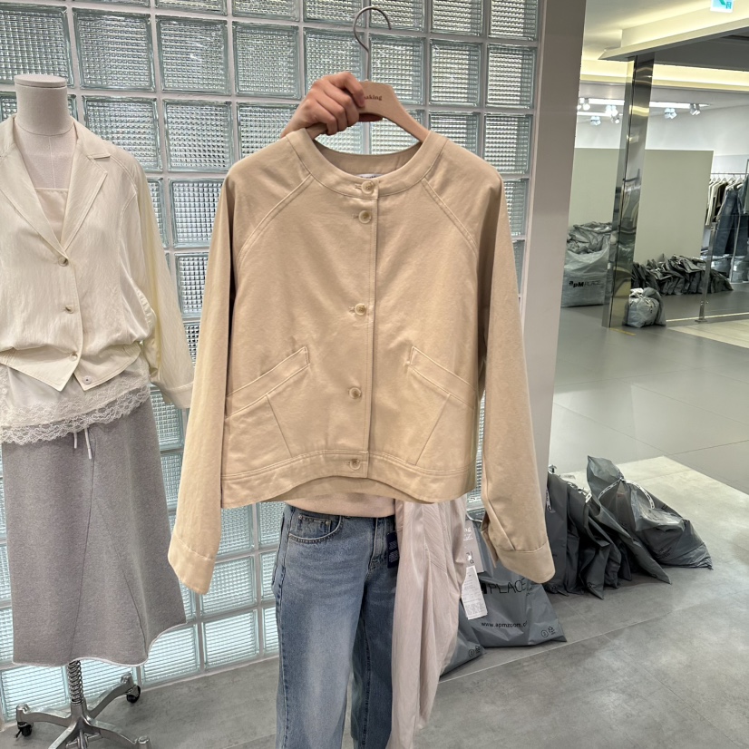 URBANSTORY/REMAKING韓國直郵女士新品熱賣時尚夾克棉布Remaking/URBANSTORY夾克圖色2