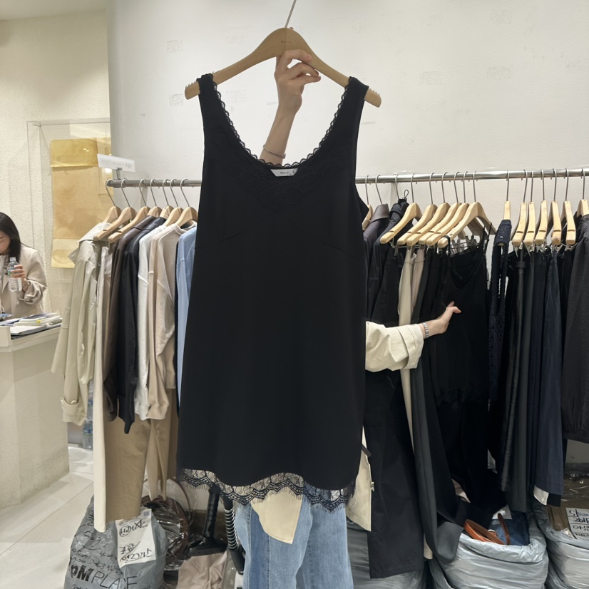 BLUEI-D/N SHARP韓國直郵女裝新款26春夏推薦休閑連衣裙Blue i-d/N SHARP連衣裙圖色2黑色