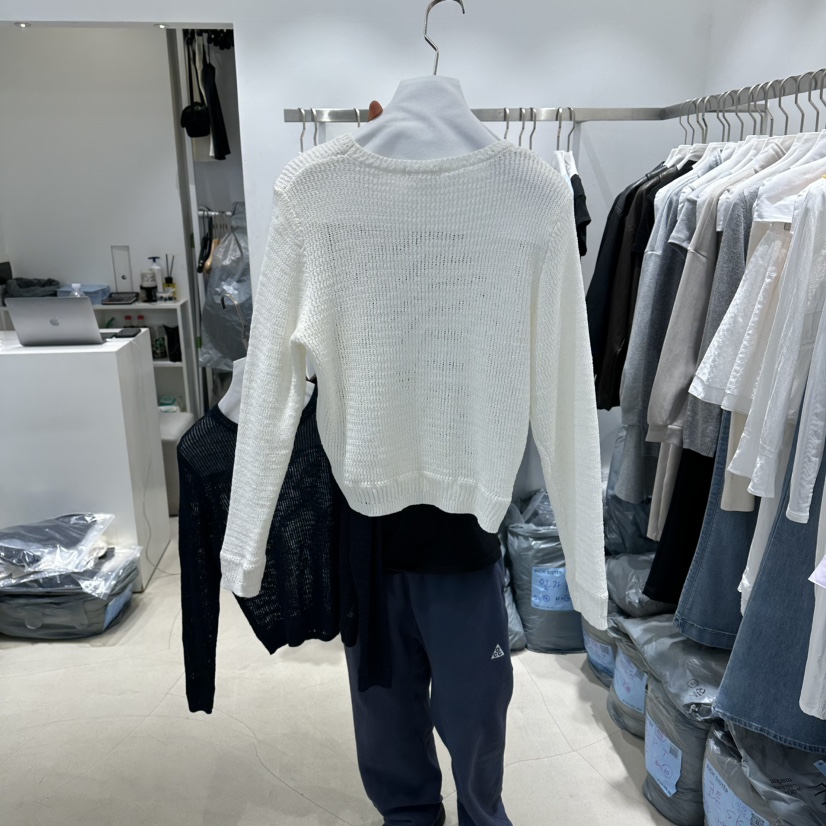 RICH SISTER東大門實拍女士新款職業休閑26春夏真品針織衫RICH SISTER針織衫