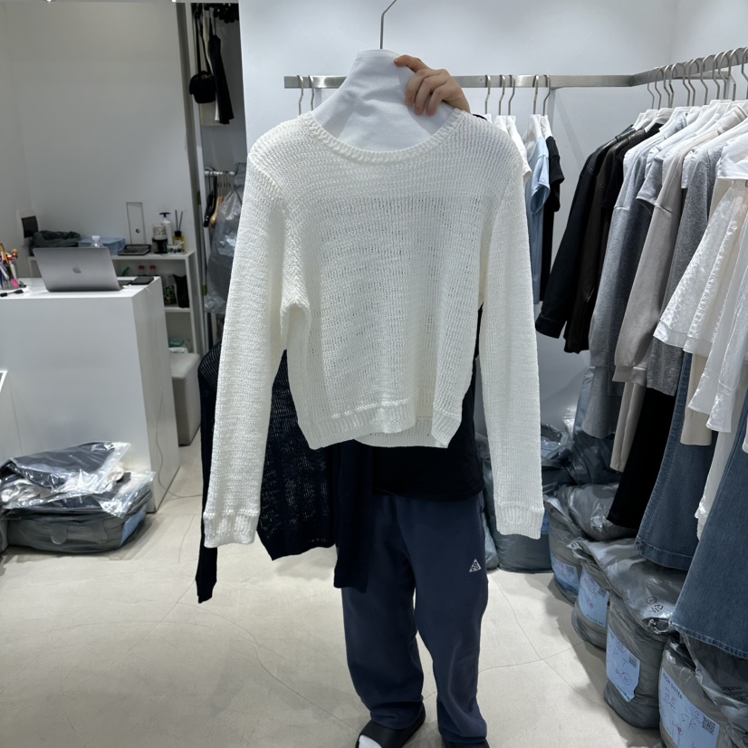 RICH SISTER東大門實拍女士新款職業休閑26春夏真品針織衫RICH SISTER針織衫圖色1