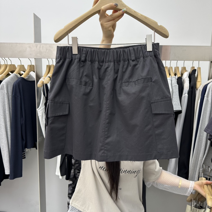 SPECIAL韓國東大門直郵女裝新款職業休閑時尚熱賣裙褲口袋SPECIAL裙褲