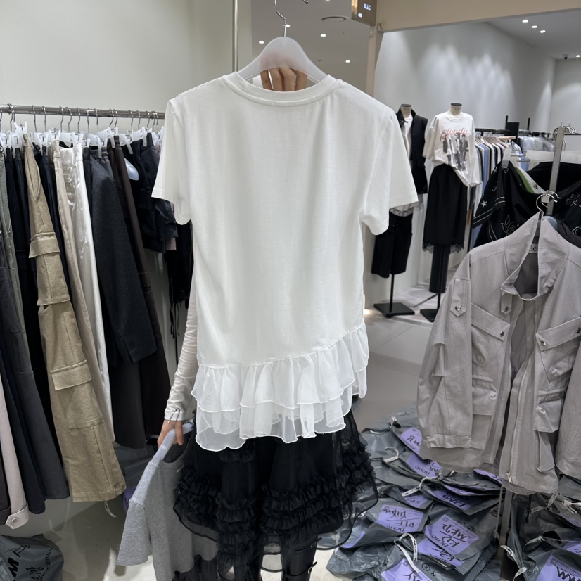 BENE韓國東大門直郵女裝新款26春夏推薦人氣時尚職業休閑T恤BENET恤