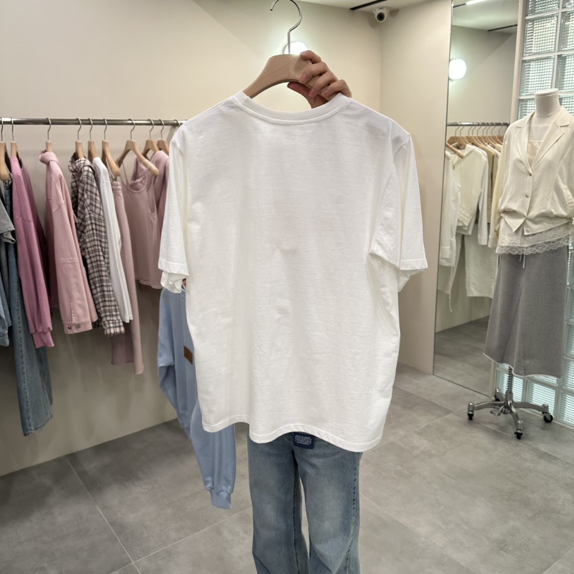 URBANSTORY/REMAKING韓國代購女士新品職業休閑時尚26春夏T恤Remaking/URBANSTORYT恤