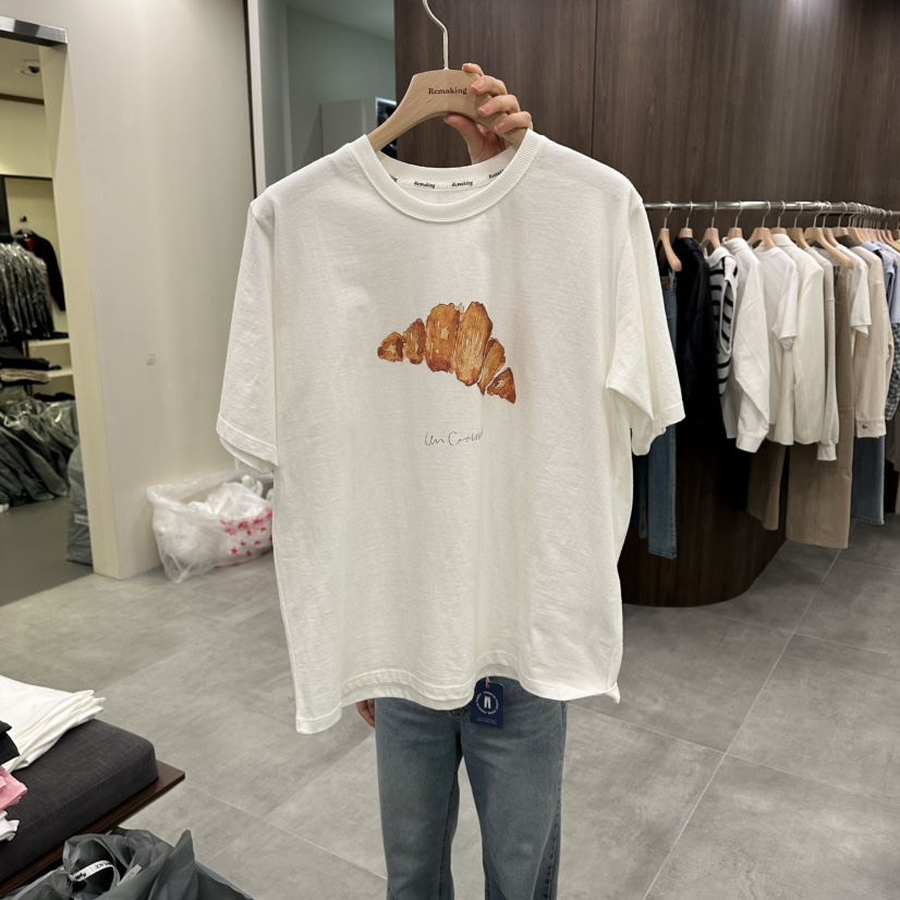 URBANSTORY/REMAKING韓國代購女士新品職業休閑時尚26春夏T恤Remaking/URBANSTORYT恤圖色1