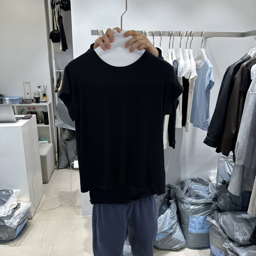 RICH SISTER韓國東大門代購女裝新款熱賣職業休閑26春夏T恤RICH SISTERT恤圖色3