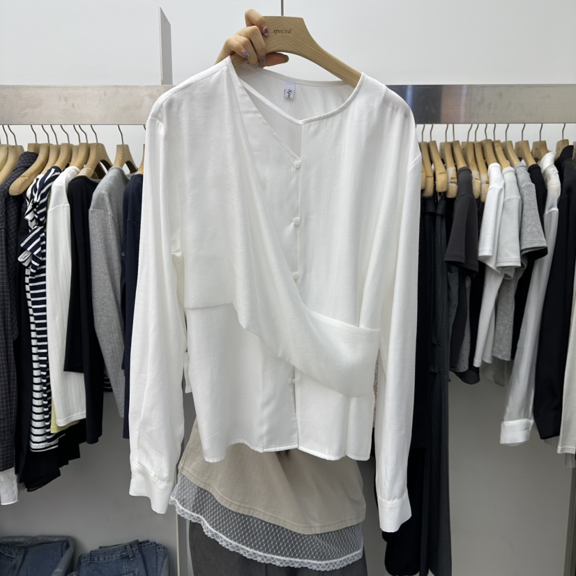 SPECIAL韓國直郵女裝新品休閑熱賣真品職業時尚襯衫蕾絲衫SPECIAL襯衫/蕾絲衫圖色1