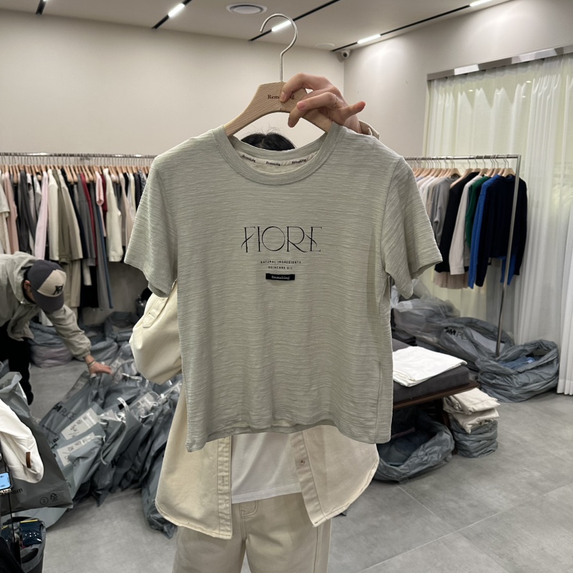 URBANSTORY/REMAKING韓國直郵女裝新品熱賣時尚推薦26春夏T恤Remaking/URBANSTORYT恤圖色3