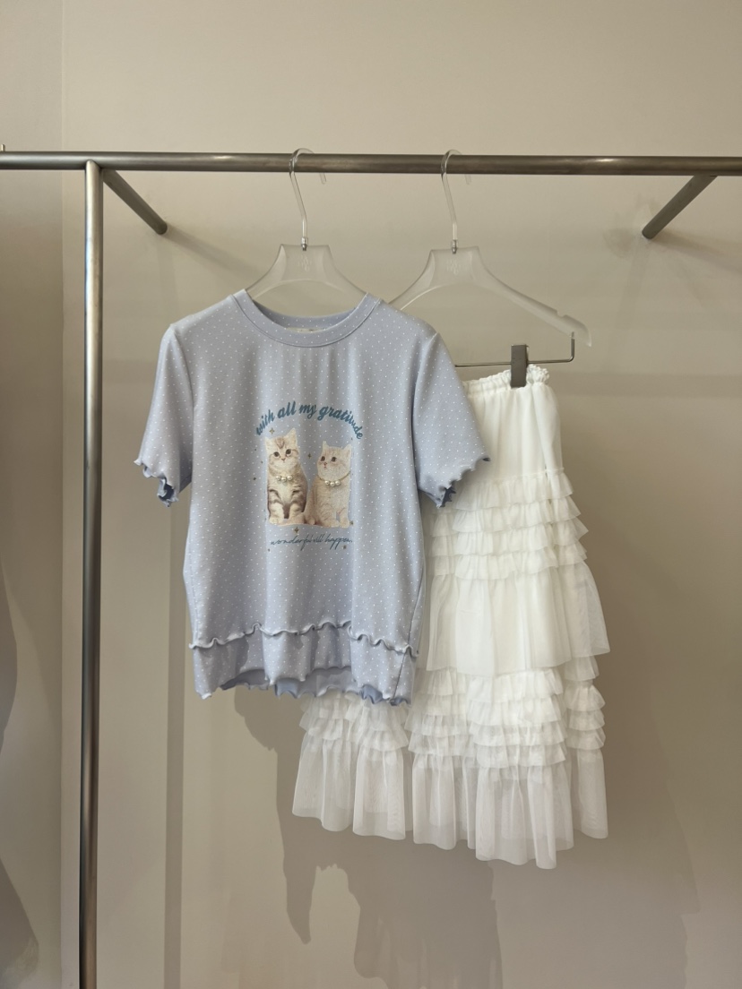 MIMME/LOOKK韓國東大門代購女裝新款職業26春夏休閑推薦T恤MIMME/LOOKKT恤