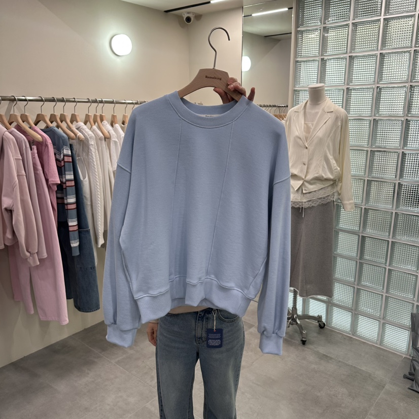 URBANSTORY/REMAKING韓國東大門代購女裝新品熱賣衛衣皮革Remaking/URBANSTORY衛衣圖色3