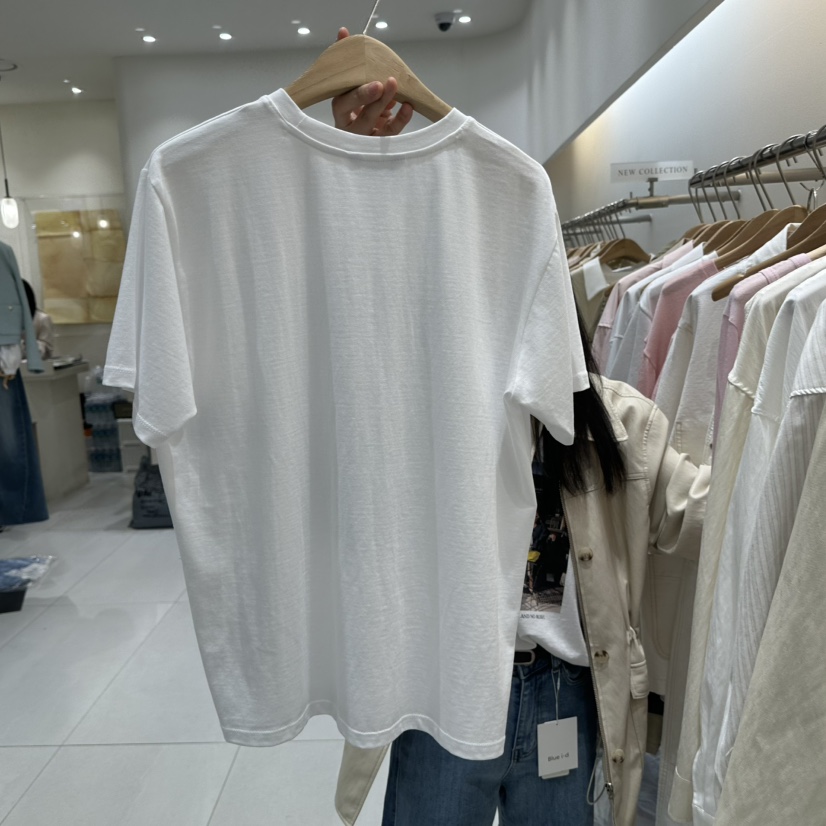 BLUEI-D/N SHARP韓國東大門代購女士新品休閑人氣熱賣T恤Blue i-d/N SHARPT恤
