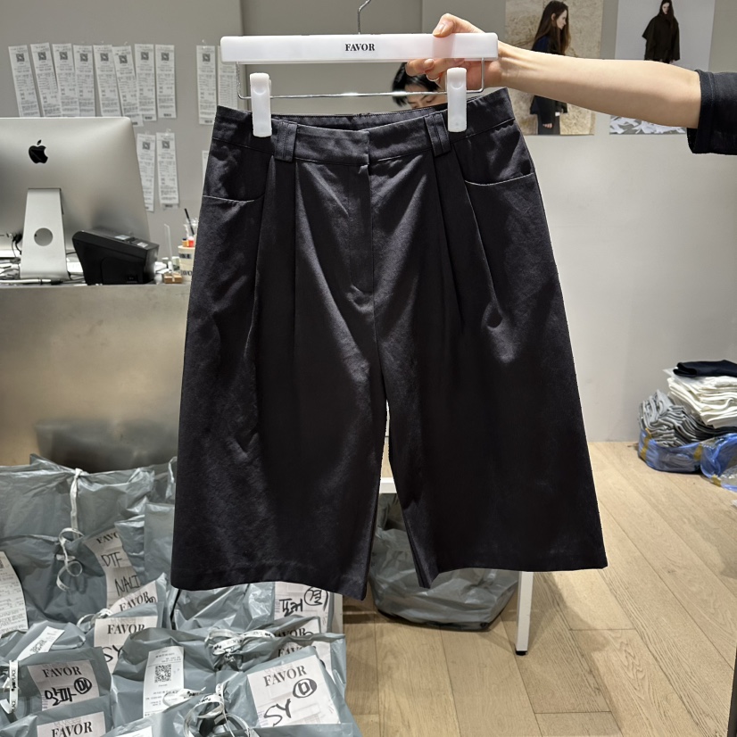 FAVOR-P韓國直郵實拍女士新品人氣推薦時尚職業熱賣短褲FAVOR-P短褲圖色2