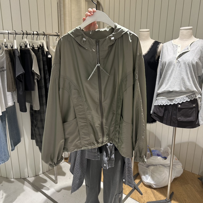 GRADE韓國直郵實拍女裝新品熱賣人氣職業休閑26春夏推薦夾克GRADE夾克圖色2