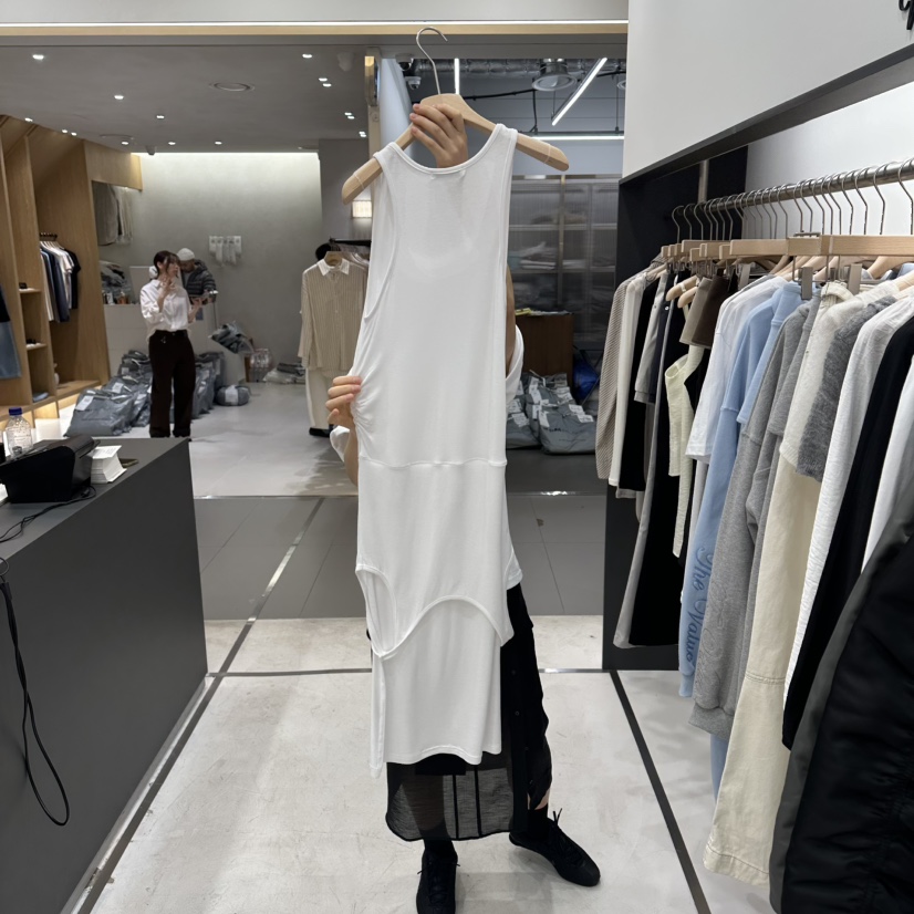 THE VALUE韓國直郵實拍女士新款職業人氣推薦連衣裙雙層THE VALUE連衣裙