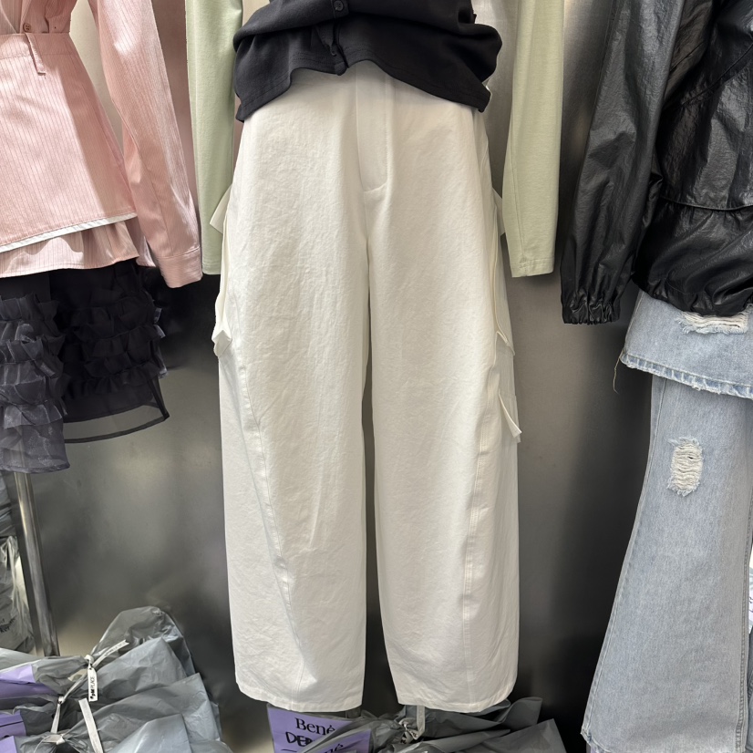 BENE韓國東大門代購女裝新款26春夏推薦職業休閑褲不含腰帶BENE休閑褲圖色1