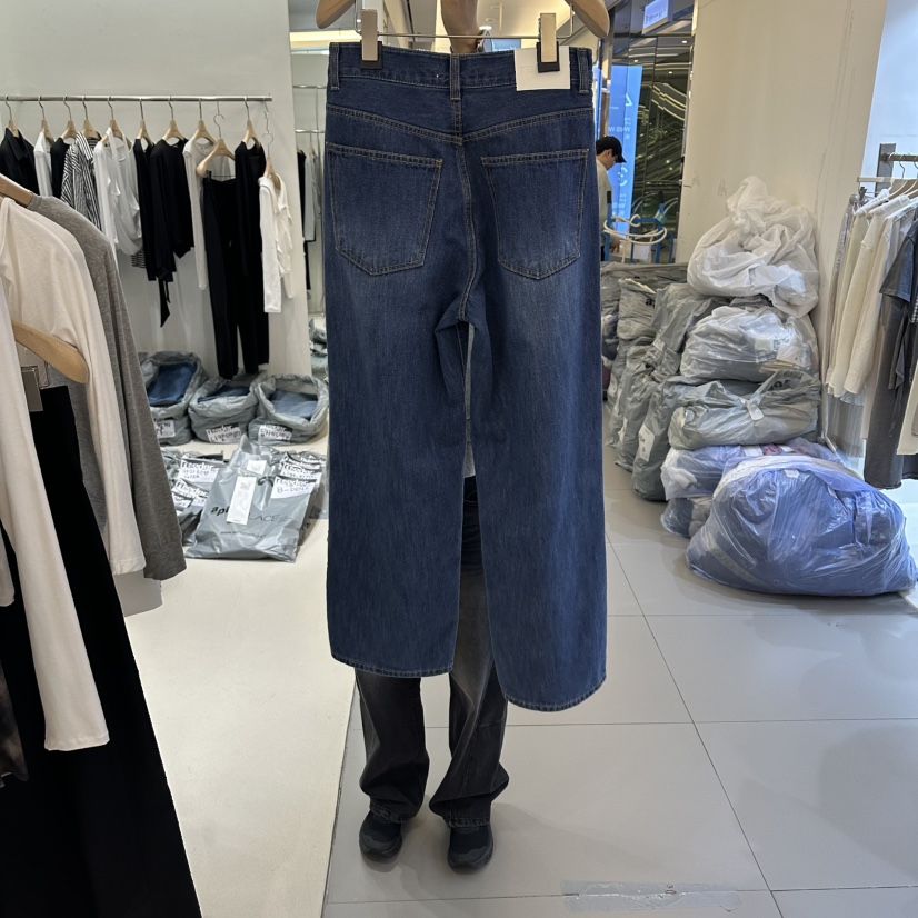 RENDER韓國直郵女士新款熱賣休閑26春夏人氣時尚職業牛仔褲RENDER牛仔褲