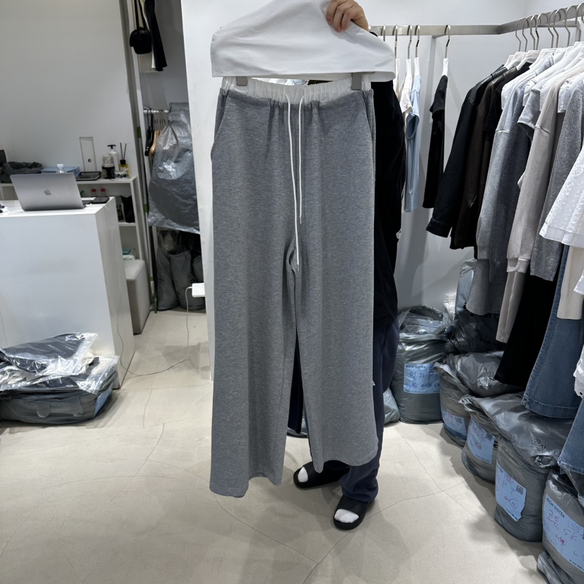 RICH SISTER韓國直郵實拍女士新款休閑26春夏時尚休閑褲RICH SISTER休閑褲圖色1