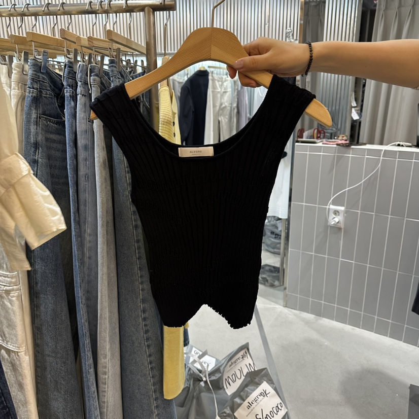 ALEGRE韓國東大門代購女士新品26春夏職業熱賣推薦吊帶背心ALEGRE吊帶/背心圖色3
