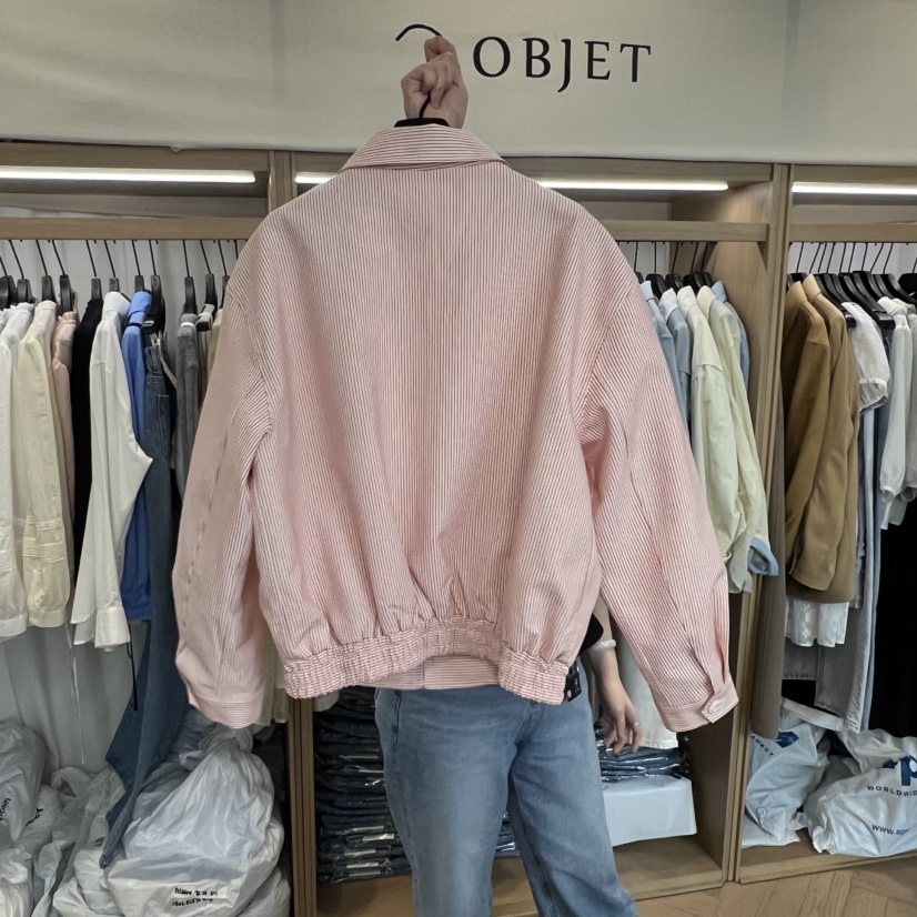 OBJET/LOVEUSU韓國代購女裝新款人氣推薦職業時尚26春夏夾克OBJET/LOVEUSU夾克