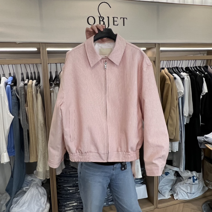 OBJET/LOVEUSU韓國代購女裝新款人氣推薦職業時尚26春夏夾克OBJET/LOVEUSU夾克圖色1