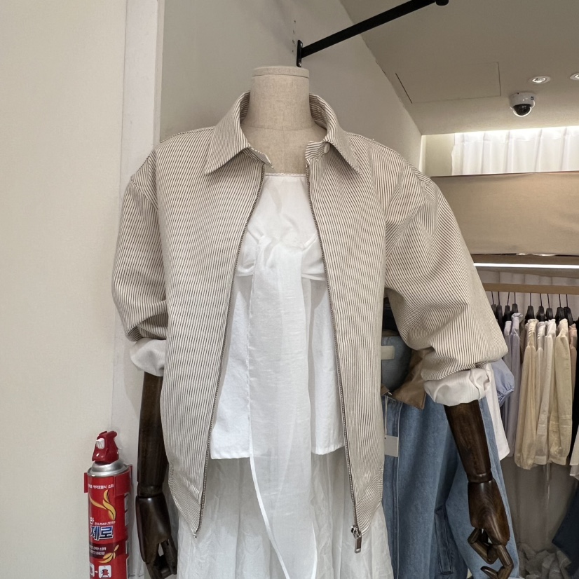 OBJET/LOVEUSU韓國代購女裝新款人氣推薦職業時尚26春夏夾克OBJET/LOVEUSU夾克圖色2