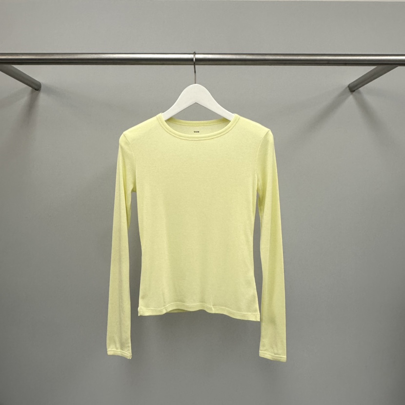 WATER/RIVER韓國直郵女裝新品推薦人氣熱賣26春夏長袖T恤寬松WATER/RIVER長袖T恤圖色4