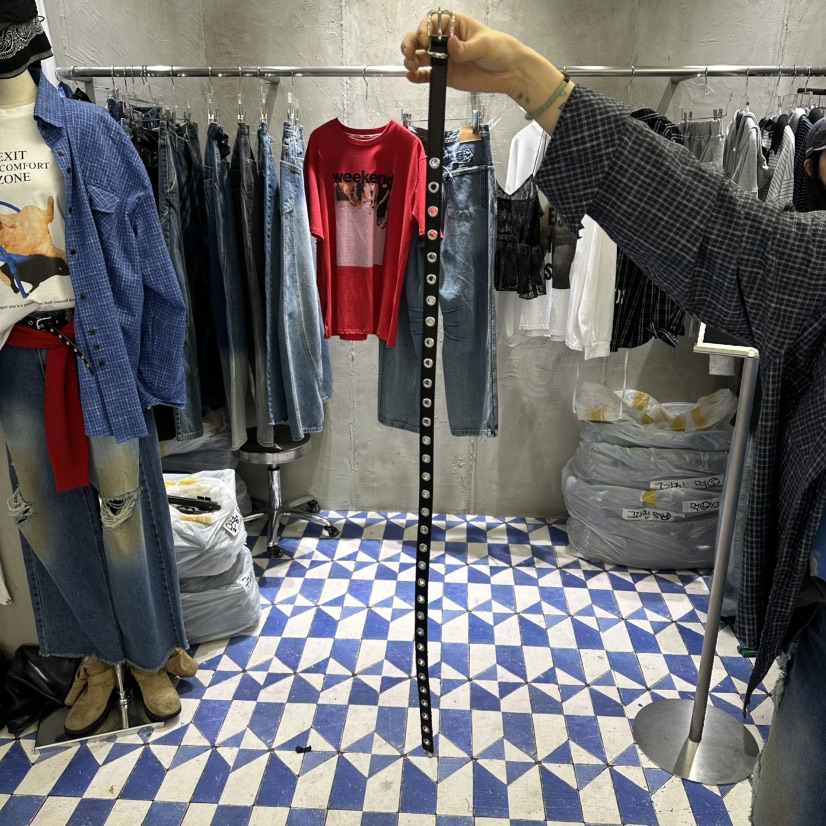 AMOUR韓國東大門直郵女裝新品26春夏休閑推薦時尚腰帶腰帶AMOUR腰帶