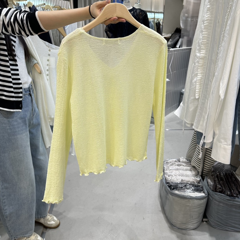 ALEGRE韓國直郵女裝新品職業時尚熱賣休閑推薦針織衫開衫ALEGRE針織衫