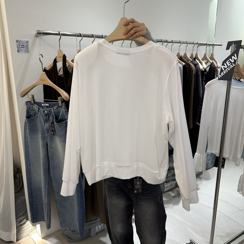 RENDER韓國代購女裝新款職業26春夏熱賣休閑時尚人氣長袖T恤RENDER長袖T恤